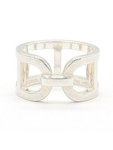 Hermès Hermes Ever Chaine d'Ancre MM Sterling Silver 925 Ring, Women's Ring HERMES (view 1)