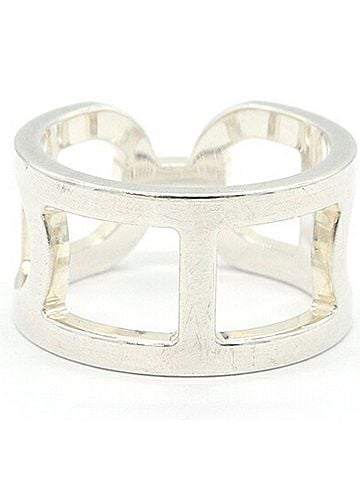 Hermès Hermes Ever Chaine d'Ancre MM Sterling Silver 925 Ring, Women's Ring HERMES (view 2)