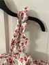 J.Crew 100% Cotton Floral Pink White Tank Top Size L - photo 9