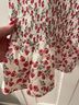 J.Crew 100% Cotton Floral Pink White Tank Top Size L - photo 8