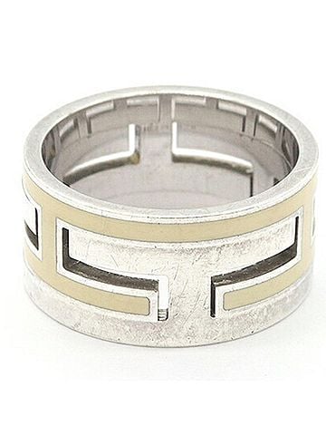 Hermès Hermes Ring Move H Cream Silver Sterling 925 Women's HERMES (view 2)