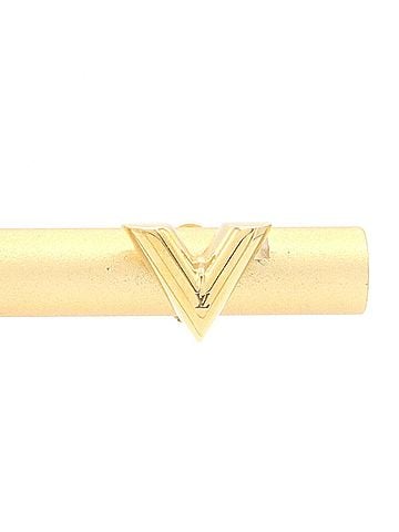 Louis Vuitton Louis Vuitton Essential V Single Earring M68153 Gold Metal Women's LOUIS VUITTON (view 1)