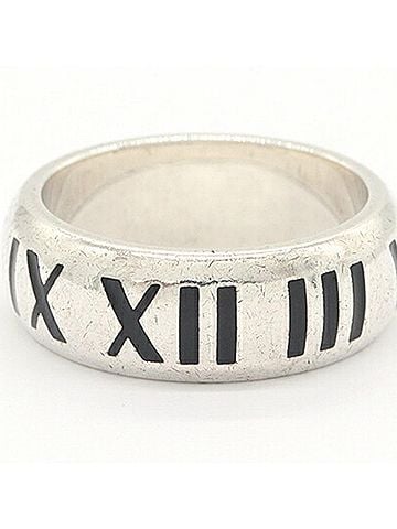 Tiffany & Co. Tiffany & Co. Atlas Sterling Silver 925 Ring, Women's Ring. (view 2)