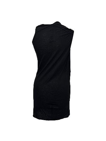 Rick Owens Rick Owens Lilies Cross Drape Front Top in Black Cotton (view 2)