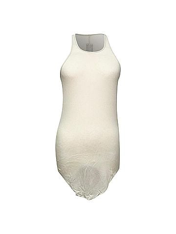 Rick Owens Rick Owens Tank Top in White Viscose (view 1)