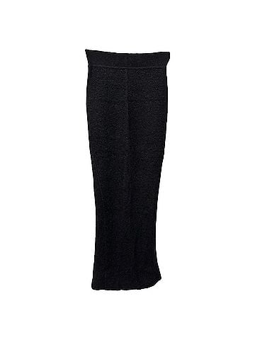 Rick Owens Rick Owens Porterville Pillar Maxi Skirt in Black Cashmere (view 1)