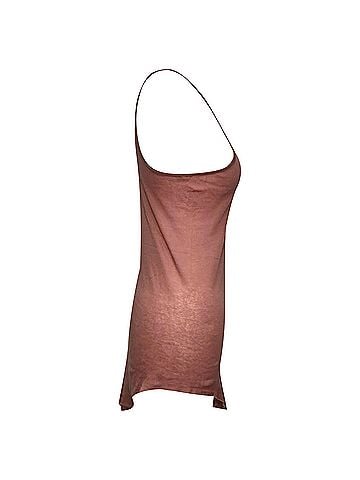 Rick Owens Rick Owens Tank Top in Pink Cotton (view 2)