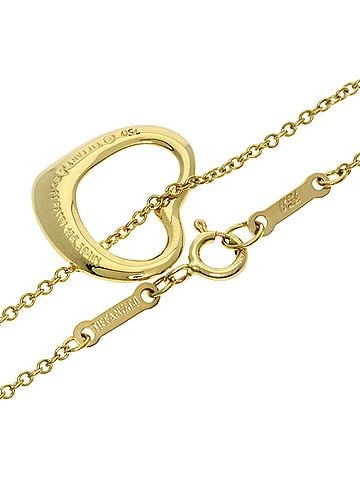 Tiffany & Co. Tiffany & Co. Open Heart Necklace, 18K Yellow Gold, Women's. (view 2)