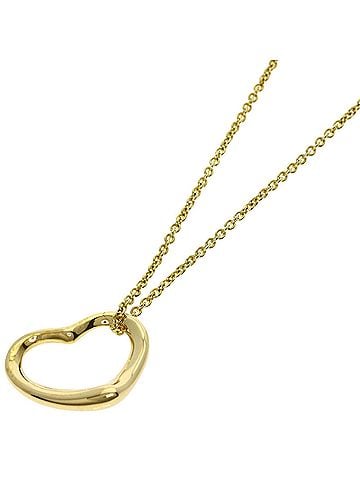 Tiffany & Co. Tiffany & Co. Open Heart Necklace, 18K Yellow Gold, Women's. (view 1)
