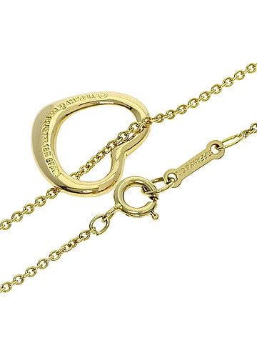 Tiffany & Co. Tiffany & Co. Open Heart Necklace, 18K Yellow Gold, Women's. (view 2)
