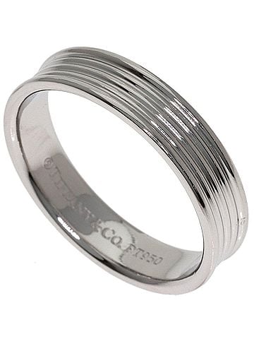 Tiffany & Co. Tiffany & Co. Band Ring, Platinum PT950, Women's Ring. (view 1)