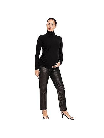 Old Navy Maternity Straight-Leg Pants Casual Pants (view 1)