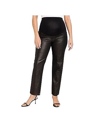 Old Navy Maternity Straight-Leg Pants Casual Pants (view 2)