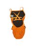 Speedo Solid Orange Black One Piece Swimsuit Size 26 - photo 2