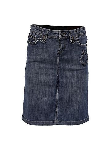 Dolce & Gabbana Dolce & Gabbana Vintage Mini Denim Skirt in Blue Cotton (view 1)