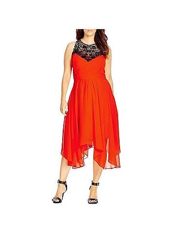 City Chic Casual Dress (view 1)