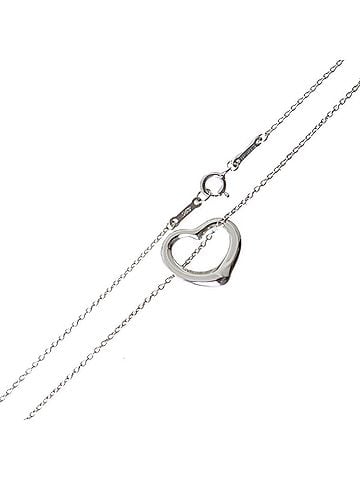Tiffany & Co. Tiffany & Co. Heart Necklace, Sv925 Sterling Silver, Neck Circumference: Approx. 40.5cm, Total Weight: 2.3g (view 1)