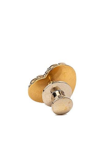 Chanel Chanel Coco Mark Heart Brooch B21V Gold Plated Women's CHANEL (view 2)