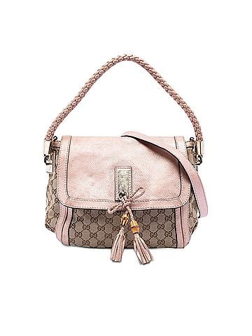 Gucci GG Canvas Bella Flap Satchel (view 1)