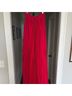 Olivaceous Solid Red Casual Skirt Size S - photo 5