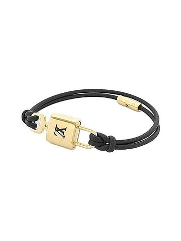 Louis Vuitton Louis Vuitton Bracelet LV Padlock 17cm M8138F (view 1)