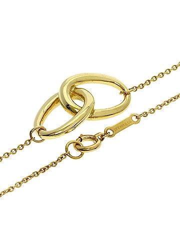Tiffany & Co. Tiffany & Co. Double Loop Necklace, 18K Yellow Gold, Women's. (view 2)