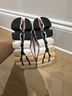 On White Black Tan Orange Sneakers Size 7 - photo 8