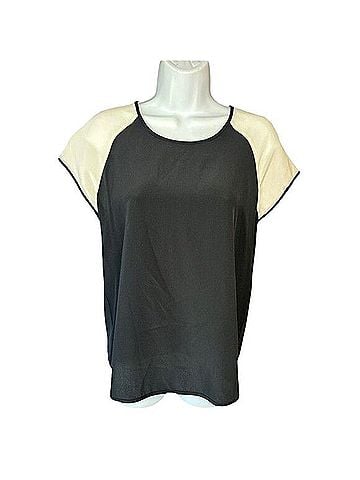 Diane von Furstenberg Liva Short Sleeve Blouse (view 1)