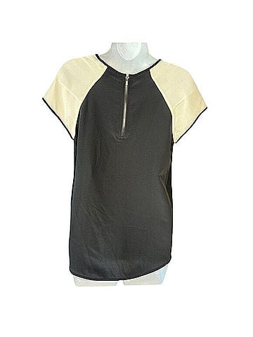 Diane von Furstenberg Liva Short Sleeve Blouse (view 2)