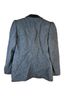 Escada 100% Wool Houndstooth Blue Blazer Size 6 - photo 2