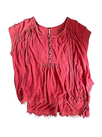 Free People Short Sleeve Blouse (view 1)