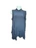 Sympli Solid Blue Sleeveless Blouse Size 10 - photo 6