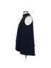 Sympli Solid Blue Sleeveless Blouse Size 10 - photo 5