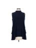 Sympli Solid Blue Sleeveless Blouse Size 10 - photo 1