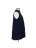 Sympli Solid Blue Sleeveless Blouse Size 10 - photo 4