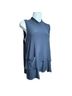 Sympli Solid Blue Sleeveless Blouse Size 10 - photo 7