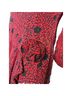 Escada 100% Rayon Leopard Print Red Black Cocktail Dress Size 8 - photo 5