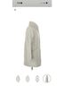Wilfred 70% Wool 5% Cashmere 25% Nylon 100% Cupro 94% Polyester 6% Spandex 100% Silk Solid Gray Coat Size S - photo 4