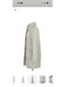 Wilfred 70% Wool 5% Cashmere 25% Nylon 100% Cupro 94% Polyester 6% Spandex 100% Silk Solid Gray Coat Size S - photo 5