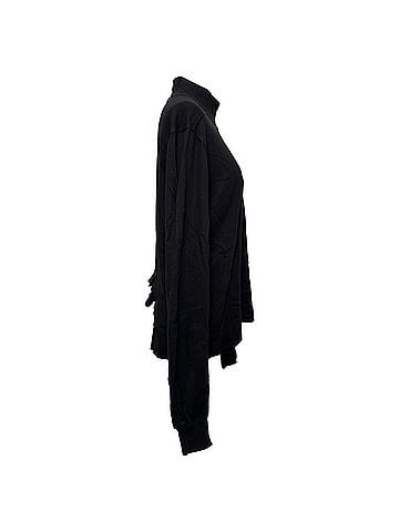 Rick Owens Rick Owens Turtleneck Sweater in Black Cotton (view 2)