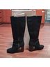 LC Lauren Conrad Black Boots Size 9 - photo 4