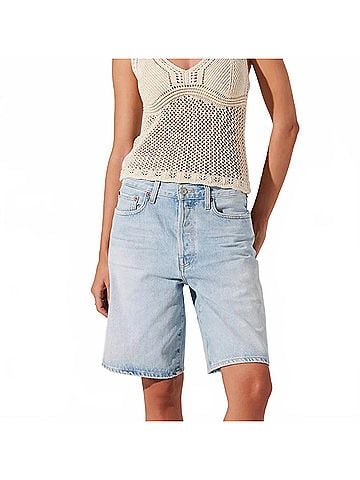 Astr Kalaya Crochet Knit Top in Natural (view 2)