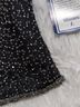 Stenay 100% Silk 100% Polyester Black Silver Sleeveless Blouse Size L - photo 5
