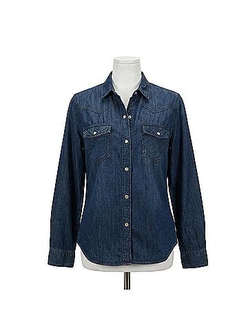 Rails Remi Button Up Shirt in Oceana (view 1)