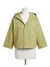 L'Agence Green Devi Hood Swing Coat in Mantis Size L - photo 1