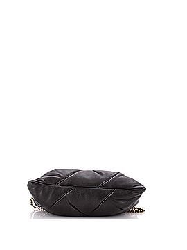 Chanel CC Chain Ruched Shoulder Bag Quilted Lambskin Large (view 2)