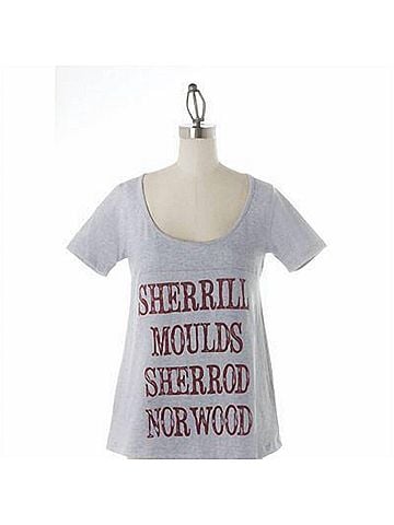 Judith March Women's Mississippi Boys Of Fall Tee in Heather (view 1)