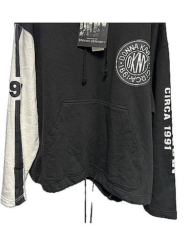 DKNY Dkny Exclusively For Openeing Ceremony Black Hoodie in Black (view 2)