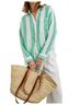 Rails Stripes Green Jaylin Top in Green Size XL - photo 3