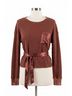 LA Made Brown Damon Pocket Tee in Cognac Size M - photo 1